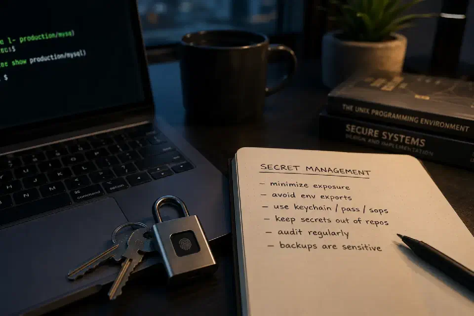 Secret management no macOS e no Linux: uma abordagem teórico-prática