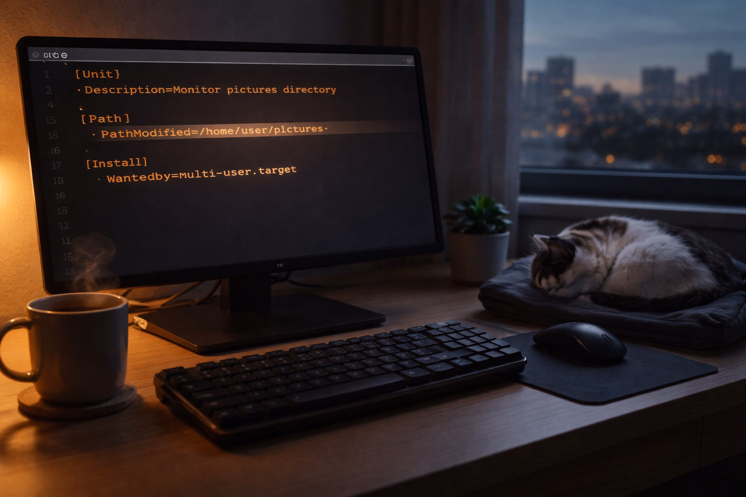 Monitorando arquivos e pastas no Linux com systemd path units (e inotifywait para quem não tem root)